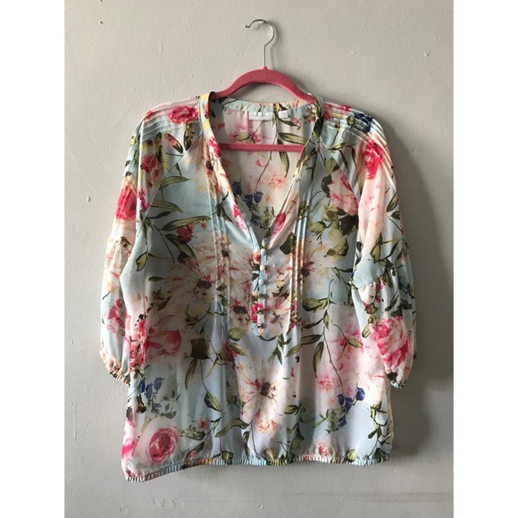 New York & Co | Floral Blouse - Picture 1 of 4